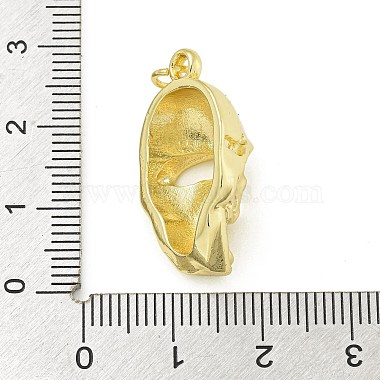 pendentifs en laiton plaqué sur support à thème d'Halloween(KK-Z067-14G-01)-3