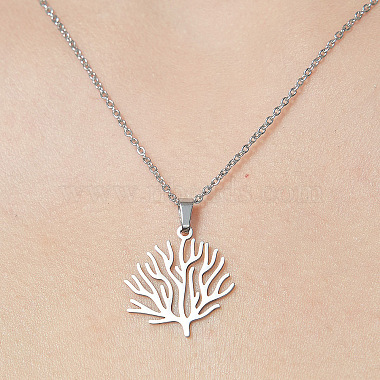 Tree 201 Stainless Steel Necklaces
