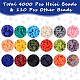 173.4g 17 Colors Handmade Polymer Clay Beads(CLAY-SZ0001-66)-3