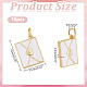 10Pcs Brass Enamel Pendants(KK-AR0004-69)-2