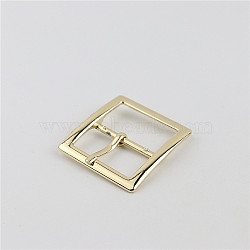 Zinc Alloy Buckle Adjuster, Metal Roller Buckles Belts Hardware Pin Buckle, for Luggage Belt Craft DIY Accessories, Light Gold, 46x42x7mm(PURS-PW0001-124LG)