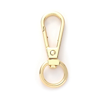 Alloy Swivel Snap Clasps, for Bag Making, Golden, 39x13mm
