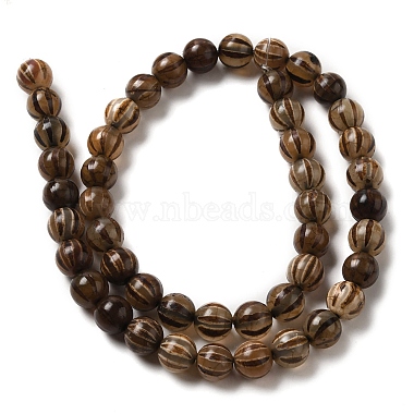 Tibetan Style dZi Beads Strands(TDZI-NH0001-A02-02)-2