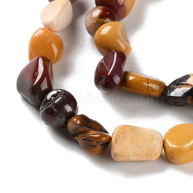 Natural Mookaite Beads Strands(G-P497-01C-10)-4