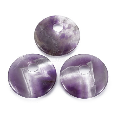 Donut Amethyst Pendants