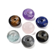 Natural Mixed Gemastone Beads, Rondelle, 15x7mm, Hole: 2mm(G-A222-01)