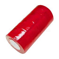 Sheer Organza Ribbon, Christmas Ribbon, Christmas Ribbon, Wide Ribbon for Wedding Decoration, Dark Red, 2 inch(50mm), 50yards/roll(45.72m/roll), 4 rolls/group, 200 yards/group(182.88m/group)(RS50MMY-026)