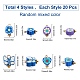 SUNNYCLUE 80Pcs 4 Style  Polymer Clay Charms(FIND-SC0001-84)-2