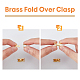 12Pcs Eco-Friendly Brass Watch Band Clasps(KK-FH0007-18)-4