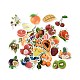 Cartoon Fruit Paper Stickers Set(DIY-G066-18)-1