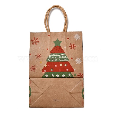 Christmas Theme Rectangle Paper Bags(CARB-F011-01B)-3