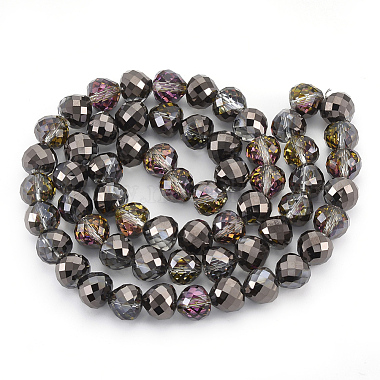 Electroplate Glass Beads Strands(EGLA-T010-01A)-2
