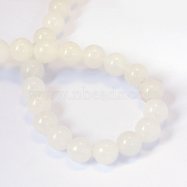 Natural White Jade Round Bead Strands(X-G-E334-8mm-13)-3