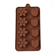 8-Cavity Floral Shaped Fondant Molds(DIY-TAC0005-87)-2