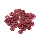 Flat Round Eco-Friendly Handmade Polymer Clay Beads(CLAY-R067-8.0mm-29)-4