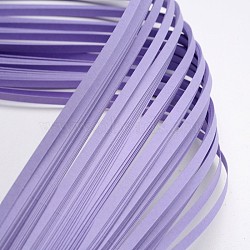 Quilling Paper Strips, Lilac, 390x3mm, about 120strips/bag(DIY-J001-3mm-B05)