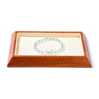 Rectangle Wood Pesentation Jewelry Bracelets Display Tray(ODIS-P008-19A-02)-4