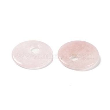 Natural Rose Quartz Pendants(G-C140-10C)-2