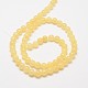 Natural Yellow Jade Bead Strands(G-K121-01-10mm)-2