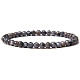 4mm Round Natural Labradorite Beads Bracelet for Men(KG3069-10)-1