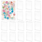 PVC Gift Box, Bracelet Jewelry Packaging Box, Rectangle, Clear, 11.7x8.2x2cm(CON-WH0088-83)