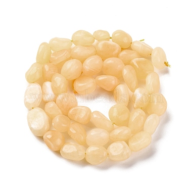 Natural Yellow Jade Beads Strands(G-G146-A20-01)-3