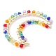 Colorful Glass Beaded Big Pendants(PALLOY-JF02428-01)-3
