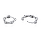 316 Surgical Stainless Steel Bamboo Stick Hoop Earrings for Men Women(EJEW-N052-06)-3