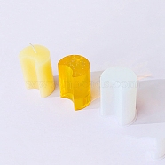 DIY Silicone Candle Molds, For Candle Making, Moon, 5.5x4.8x7.1cm(SIMO-H018-04G)