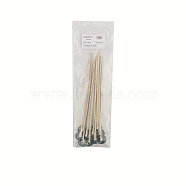 Candle Wick Cotton String, with Candle Bases, for DIY Candle Making, Old Lace, 15cm, 10pcs/bag(CAND-PW0013-79D)