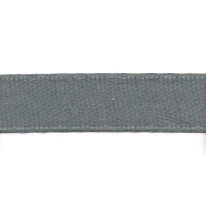 Polyester Satin Ribbon, Gray, 1/4 inch(6mm), about 580yards/roll(530.352m/roll)(RC6mmY-59)