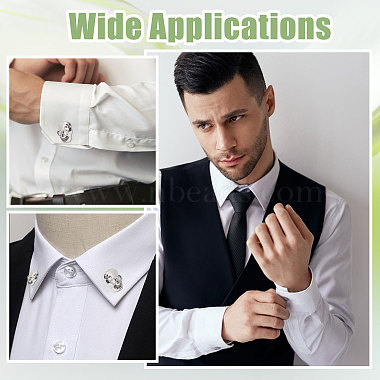 6Pairs Alloy Cufflinks(FIND-CA0011-03)-6
