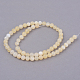 Natural Yellow Jade Beads Strands(X-G-Q462-8mm-36)-2