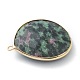 Natural Ruby in Zoisite Pendants(G-B009-07G-A)-4