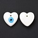 Handmade Evil Eye Lampwork Pendants(LAMP-O018-01D)-1