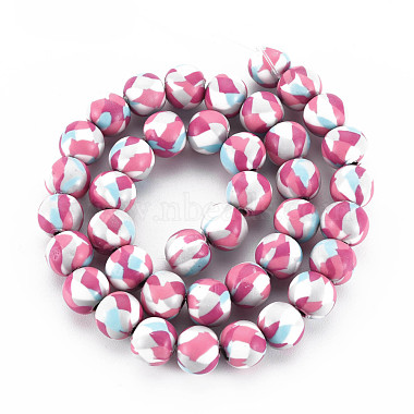 Chapelets de perle en pâte polymère manuel(CLAY-N008-054-05)-2