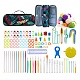DIY Knitting Kits Storage Bag for Beginners Include Crochet Hooks(PW-WG86539-02)-1