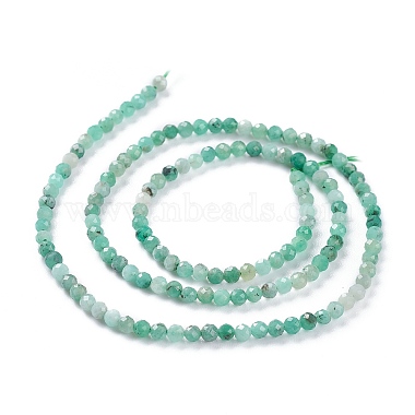 Natural Emerald Beads Strands(G-A026-A01-3mm)-2