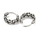 316 Surgical Stainless Steel Hoop Earrings for Women and Men(EJEW-D096-15A-AS)-2