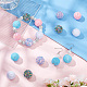 20Pcs 5 Colors Acrylic Beads(SACR-AR0001-17)-4
