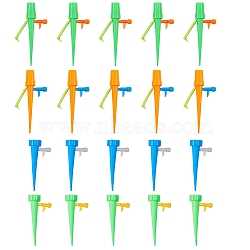 Plant Watering Globes, Automatic Watering Bulbs, Plants Flowers Irrigation Tool, for Indoor & Outdoor Plants, Mixed Color, 135.5~157x3.5~35mm, 20sets/bag(AJEW-GA0001-31)