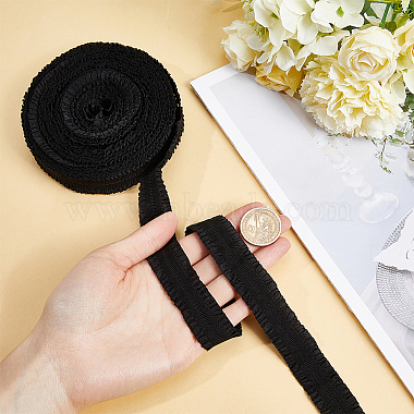 Polyester Ruffled Elastic Cord(EW-WH0015-02A)-3