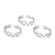 Tarnish Resistant 304 Stainless Steel Finger Rings(RJEW-L102-11P)-1