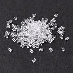 Plastic Ear Nuts, Earring Backs, Clear, 3x3mm, Hole: 0.3mm, about 550pcs/10g(X-FIND-R008-3x3mm)