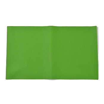 Imitation Leather, Garment Accessories, Lime Green, 34x20x0.08cm