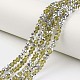 Electroplate Transparent Glass Beads Strands(EGLA-A034-T2mm-M04)-1