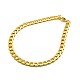 304 Stainless Steel Curb Chain/Twisted Chain Bracelet Making(STAS-A028-B122G)-1