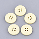 Расписные деревянные кнопки(WOOD-Q040-001H)-1