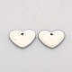 Heart 304 Stainless Steel Stamping Blank Tag Charms(STAS-N025-09)-1