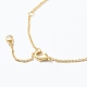 Brass Micro Pave Clear Cubic Zirconia Pendant Necklaces(NJEW-J059-01L)-4